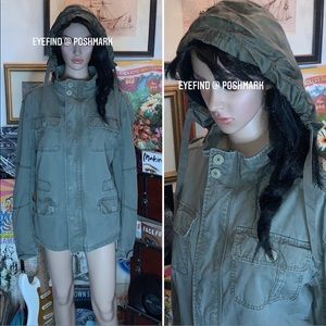 Men’s lg large BRANDIT VINTAGE military utility jacket